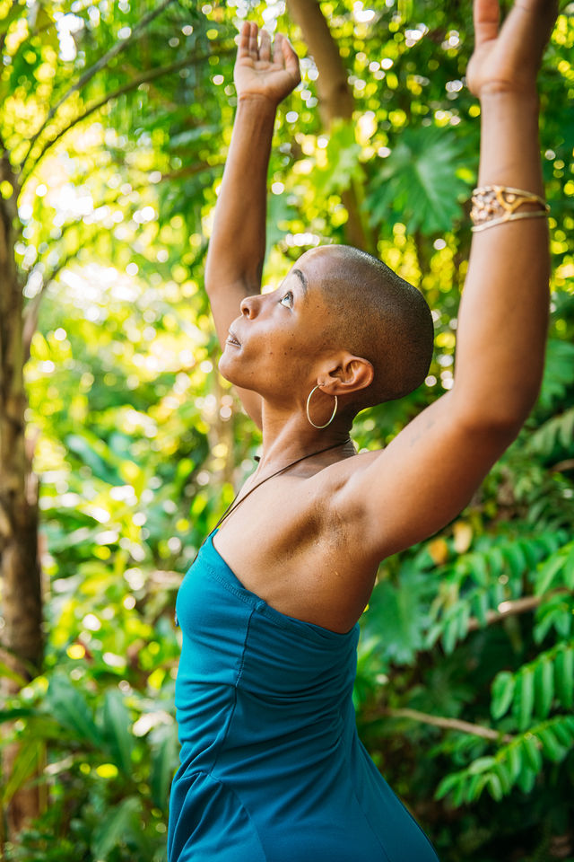 Jasmine onefirelight training in nature