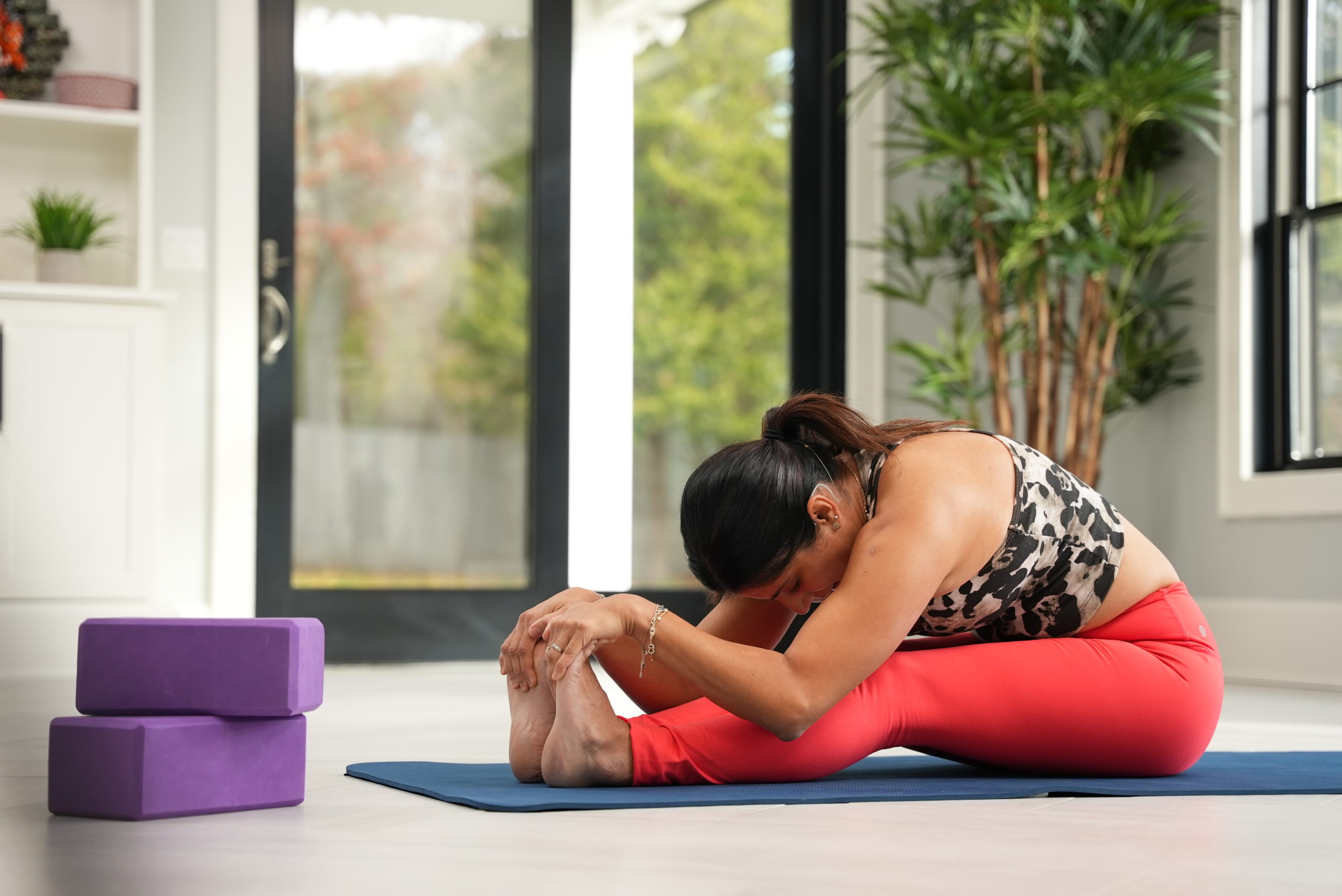 Ami streching training indoors